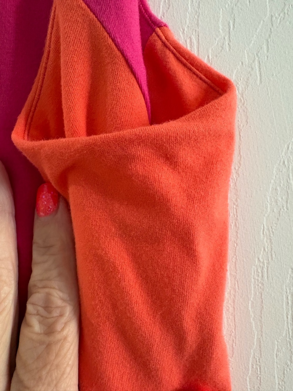 Tommy Bahama Sleeveless Colorblock Dress in Hot Pink & Coral XL - Picture 5 of 10